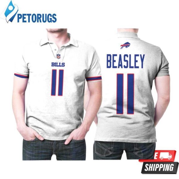Buffalo Bills Cole Beasley 10 Nfl Great Player American Football Team Game White For Bills Fans Polo 1