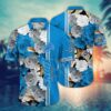 Detroit Lions Floral Stripes Aloha
