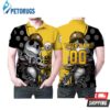 Pittsburgh Steelers America Football Team Nfl Logo Jack Skellington Personalzied Custom Name Pittsburgh Steelers Fans Lovers Polo 1