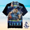 1934 Detroit Lions Nfl Hawaiian Graphic Print Short Sleeve Hawaiian Shirt NFL Hawaiian Shirt 1