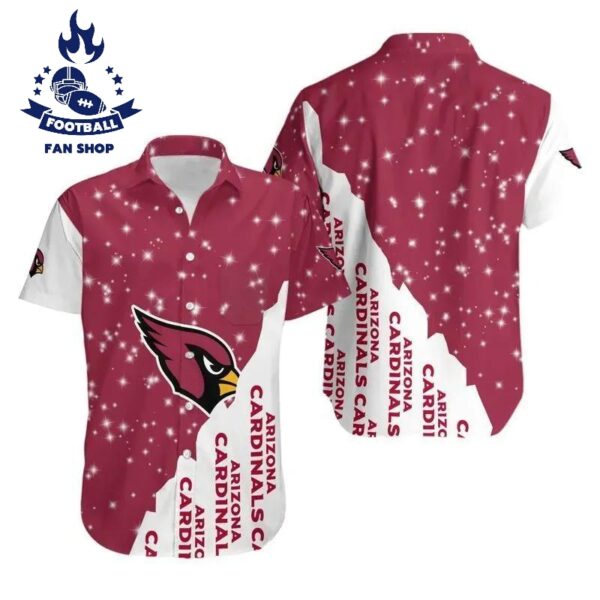 Arizona Cardinals Bling Bling Hawaiian Shirt NFL Hawaiian Shirt 1
