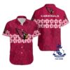 Arizona Cardinals Flower Hawaiian Shirt NFL Hawaiian Shirt 1