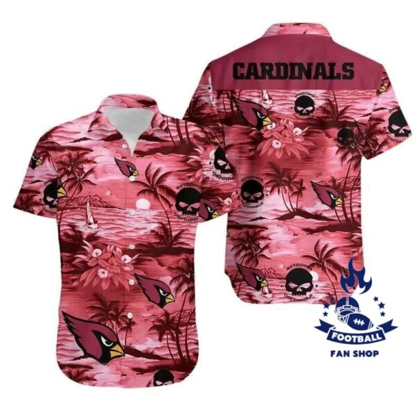 Arizona Cardinals Hawaiian Nfl Football Hawaiian Shirt NFL Hawaiian Shirt 1
