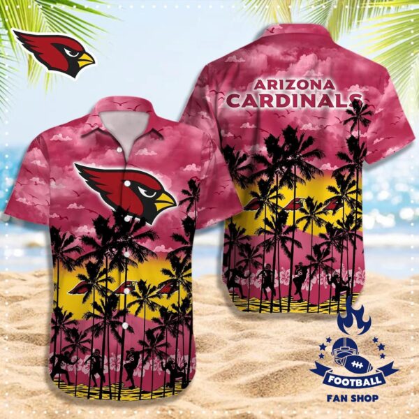 Arizona Cardinals Hawaiian Shirt 2 NFL Hawaiian Shirt 1