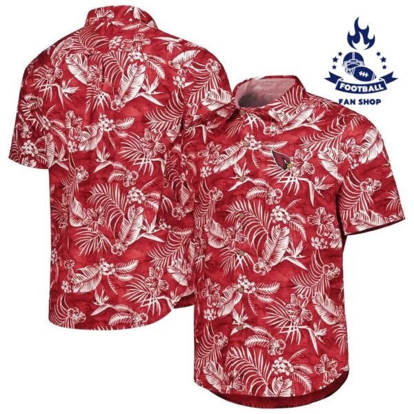 Arizona Cardinals NFL Colorful Summer Pattern Hawaiian Shirt NFL Hawaiian Shirt 1
