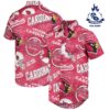 Arizona Cardinals NFL Logo Art Pattern Hawaiian Shirt NFL Hawaiian Shirt 1
