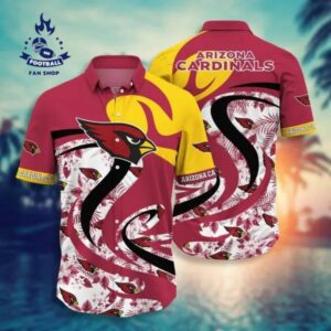 Arizona Cardinals NFL Style Hot Hawaiian Shirt