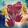 Arizona Cardinals NFL US Flag Hawaiian Shirt NFL Hawaiian Shirt