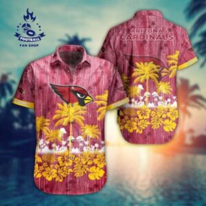 Arizona Cardinals NFL Vintage Pattern Hawaiian Shirt