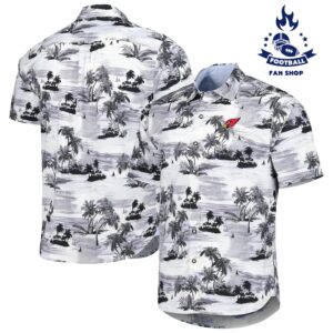 Arizona Cardinals NFL White Background Pattern Hawaiian Shirt