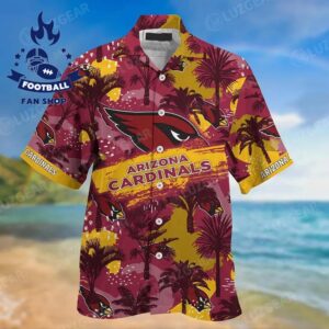 Arizona Cardinals Nfl Beach Shirt For Sports Best Fans This Summer Hawaiian Shirt