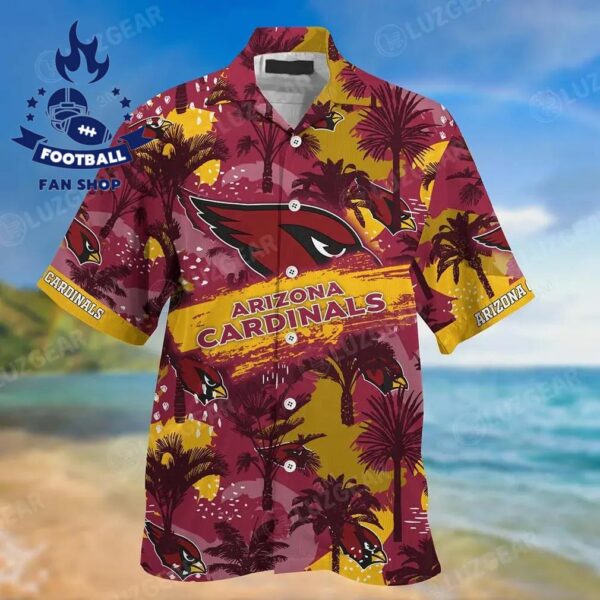 Arizona Cardinals Nfl Beach Shirt For Sports Best Fans This Summer Hawaiian Shirt