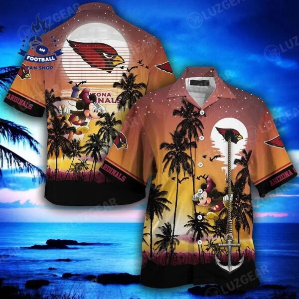 Arizona Cardinals Nfl Football Hawaiian Shirt This Summer Gift For Men Women NFL Hawaiian Shirt 1