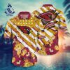 Arizona Cardinals Nfl Hawaiian Shirt Floral Printed American Flag Short Style Hot Trending Summer NFL Hawaiian Shirt 1