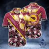 Arizona Cardinals Nfl Hawaiian Shirt Graphic Tropical Patterns New Trend Summer For Nfl Football Fans NFL Hawaiian Shirt 1