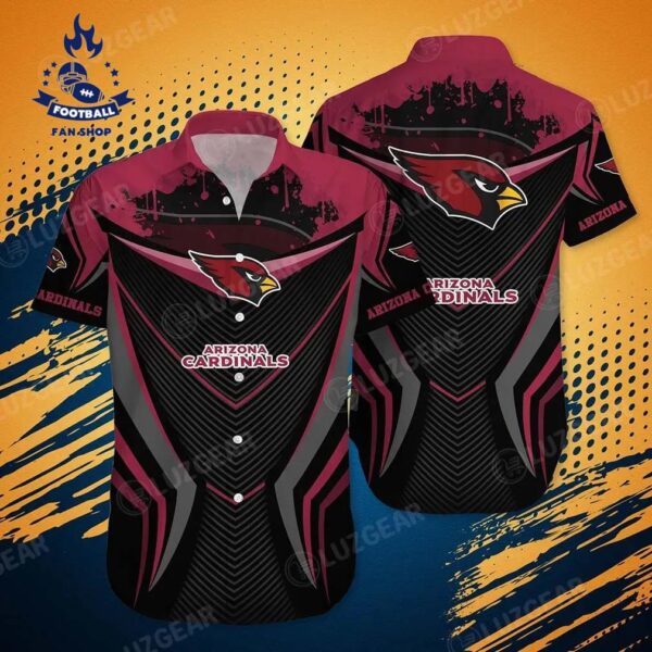 Arizona Cardinals Nfl Hawaiian Shirt New Trending Summer Beach Shirt NFL Hawaiian Shirt 1