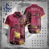 Arizona Cardinals Nfl Hawaiian Shirt Skull Printed 3D New Trend Summer For Best Fans NFL Hawaiian Shirt 1