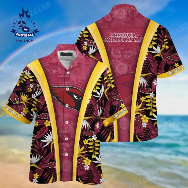 Arizona Cardinals Nfl Summer Hawaiian Shirt NFL Hawaiian Shirt