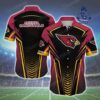Arizona Cardinals Nfl Team Football Beach Shirt Summer Button Down Hawaiian Shirt
