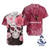 Arizona Cardinals Skull Nfl Gift For Fan Hawaiian Graphic Print Short Sleeve Hawaiian Shirt