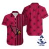 Arizona Cardinals Stripes And Skull Hawaii Shirt Summer Collection NFL Hawaiian Shirt