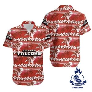 Atlanta Falcons Coconut Trees Nfl Gift For Fan Hawaii Shirt Summer Collection