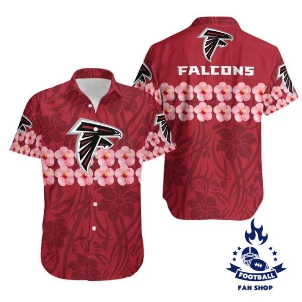 Atlanta Falcons Flower And Hawaii Shirt Summer Collection NFL Hawaiian Shirt
