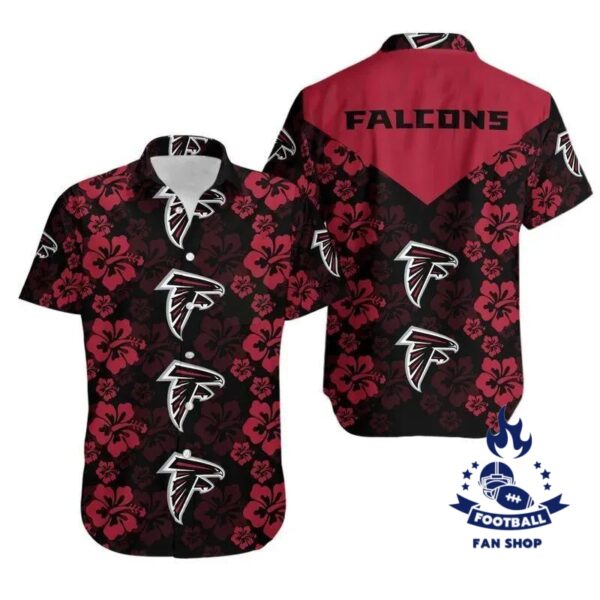 Atlanta Falcons Flowers Hawaii Shirt Summer Collection NFL Hawaiian Shirt