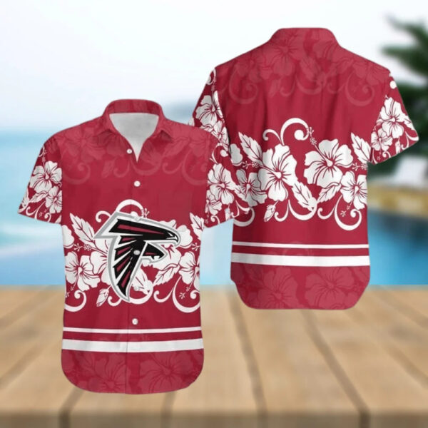 Atlanta Falcons Hibiscus Classic Hawaiian 1