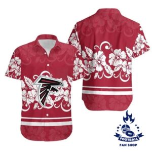Atlanta Falcons Hibiscus Flowers Hawaii Shirt Summer Collection