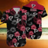 Atlanta Falcons Midnight Blossom Hawaiian 1