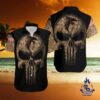 Atlanta Falcons NFL Camouflage Skull Pattern Hawaiian Shirt NFL Hawaiian Shirt