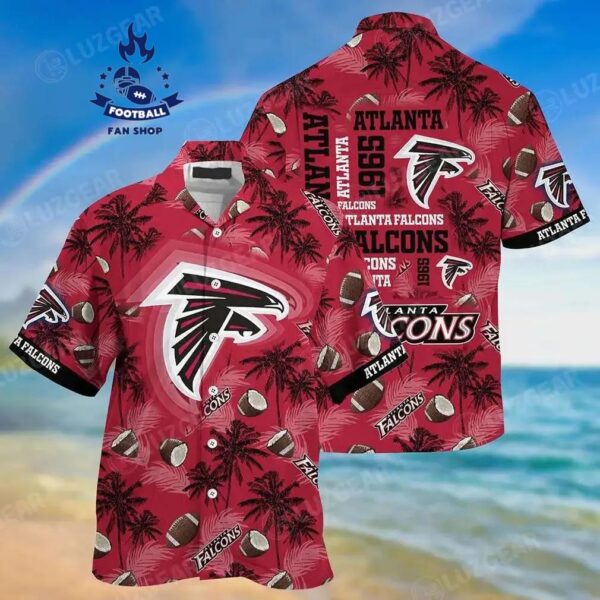 Atlanta Falcons Nfl Beach Shirt New Gift For Summer Hawaiian Shirt NFL Hawaiian Shirt 1