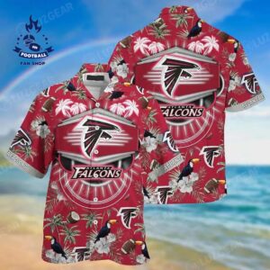 Atlanta Falcons Nfl Beach Shirt This Summer Hawaiian Shirt For Your Loved Ones