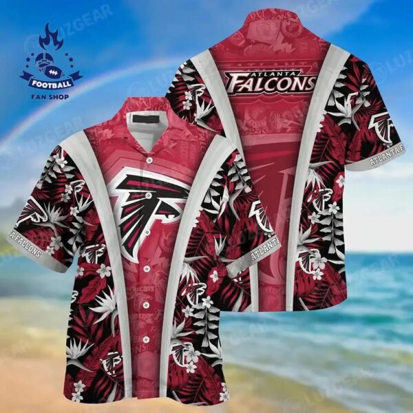Atlanta Falcons Nfl Beach Summer Hawaiian Shirt Gifts For Sports Football Fans