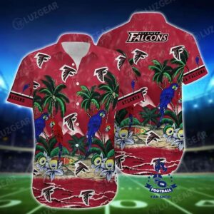 Atlanta Falcons Nfl Football Hawaiian Shirt Graphic Summer Tropical Patterns New Trends Gift For Men Women