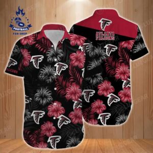 Atlanta Falcons Nfl Football Hawaiian Shirt Short Summer With Flower Graphic Hawaii