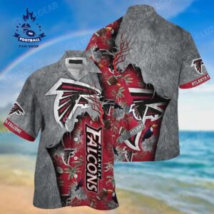 Atlanta Falcons Nfl God Hawaii Shirt Sleeve Hawaiian Shirt Gift For Fans