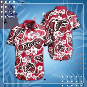 Atlanta Falcons Nfl Hawaii Shirt Graphic Floral Printed This Summer Hawaiian Shirt Best Fans