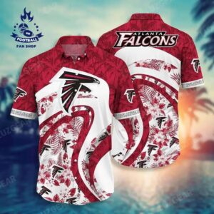Atlanta Falcons Nfl Hawaii Shirt Graphic Floral Tropical Patterns This Summer Hawaiian Shirt