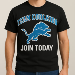 NFL Detroit Lions Team C00lkidd Join Today T-shirts For Fans