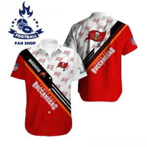 Tampa Bay Buccaneers Victory Wave Hawaiian Shirt
