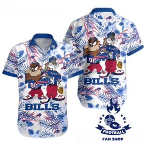 Taz And Bugs Hawaiian Shirt Buffalo Bills