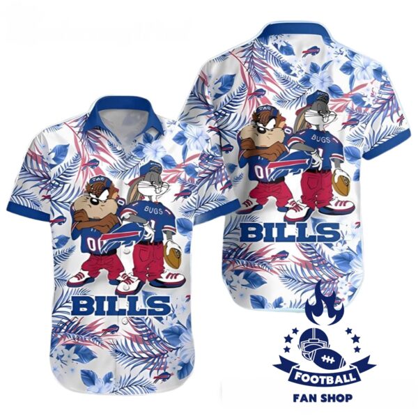 Taz And Bugs Hawaiian Shirt Buffalo Bills