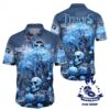 Tennessee Titans Halloween Skull Pumpkin Hawaiian shirt