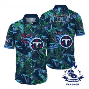 Tennessee Titans Hawaiian Shirt Heatwave Aloha Shirt
