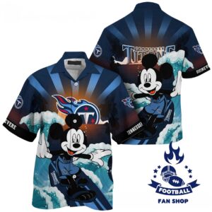 Tennessee Titans Special Mickey Mouse Movies Design Summer Hawaiian Shirt