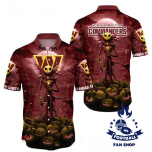 Washington Commanders Hawaiian Shirt For Men And Women