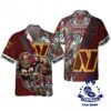 Washington Commanders Mascot Summer Hawaiian Shirt