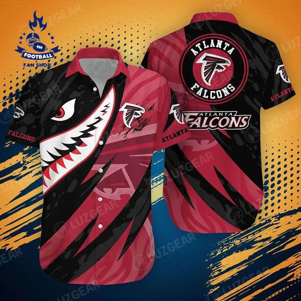 Atlanta Falcons Nfl Hawaiian Shirt For Grandparent New Trending Beach Shirt, NFL Hawaiian Shirt